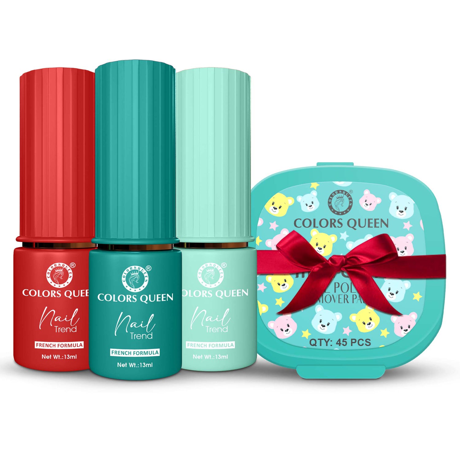 Nail Paint Set of 3 – Free Remover Pads