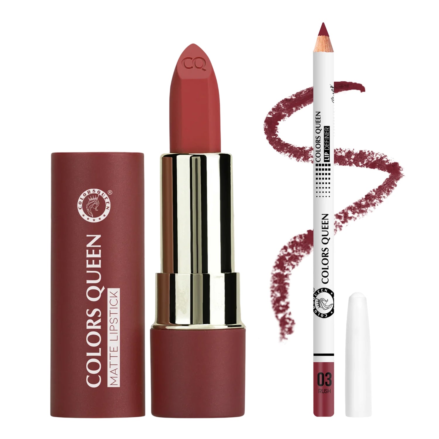 Creamy Matte Lipstick with Define Lip Liner Duo