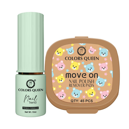 Trend Nail Paint &amp; Polish Remover Pads Combo -  Your Complete Nail Kit