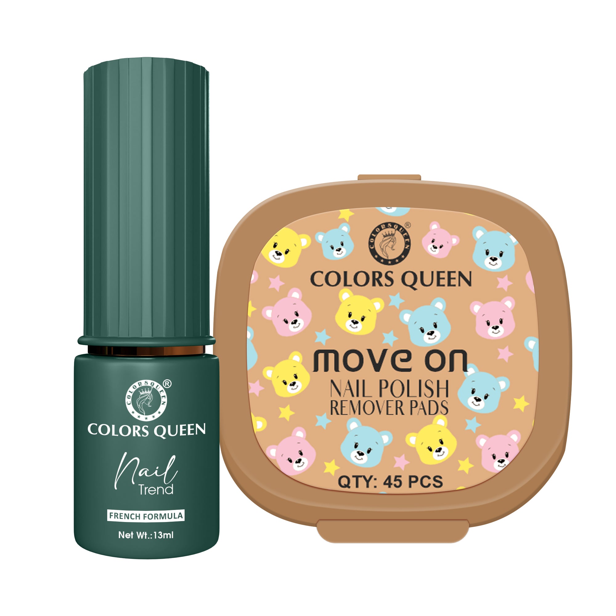 Trend Nail Paint &amp; Polish Remover Pads Combo -  Your Complete Nail Kit