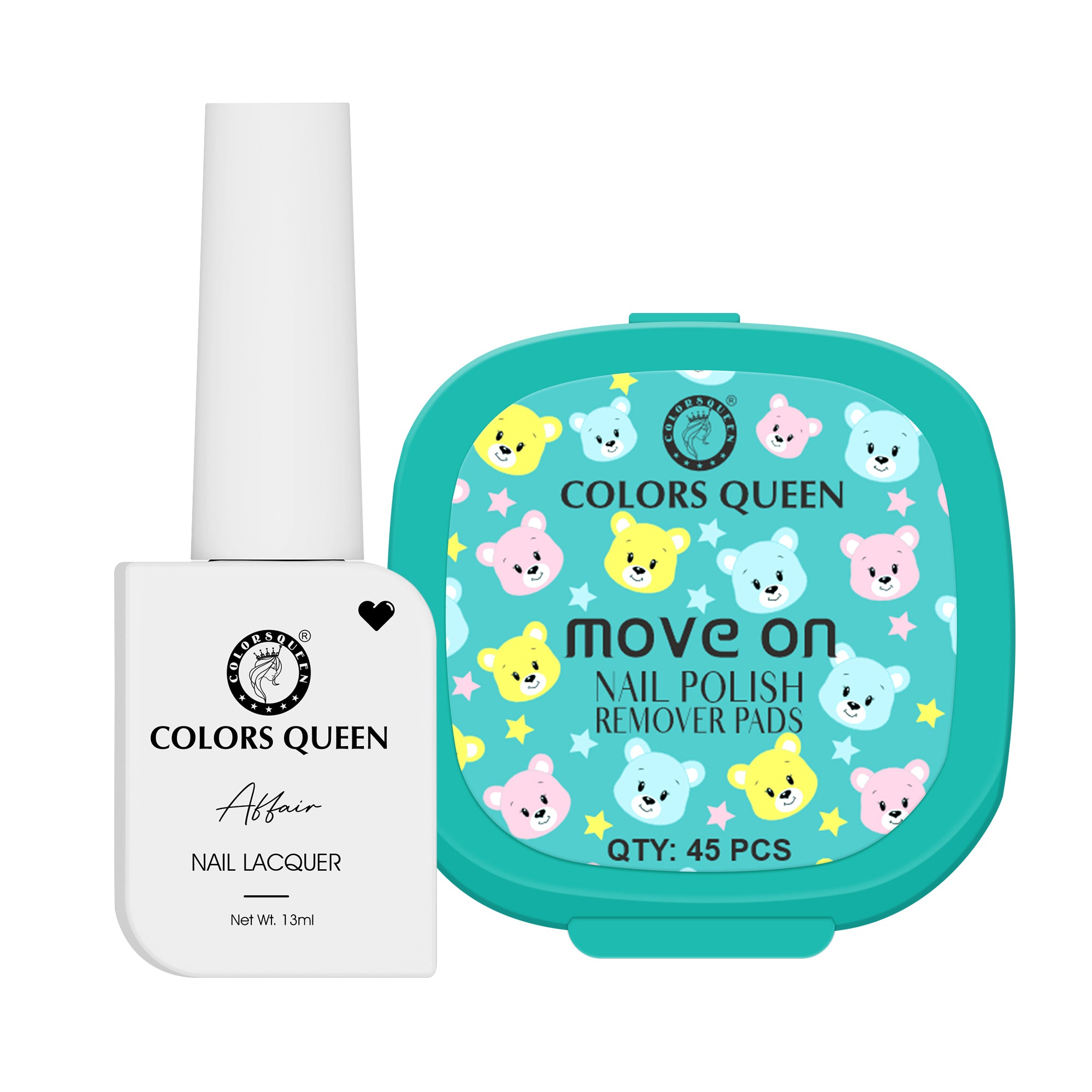 Affair Nail Paint &amp; Polish Remover Pads Combo – Your Confidence Key to Flawless Nails