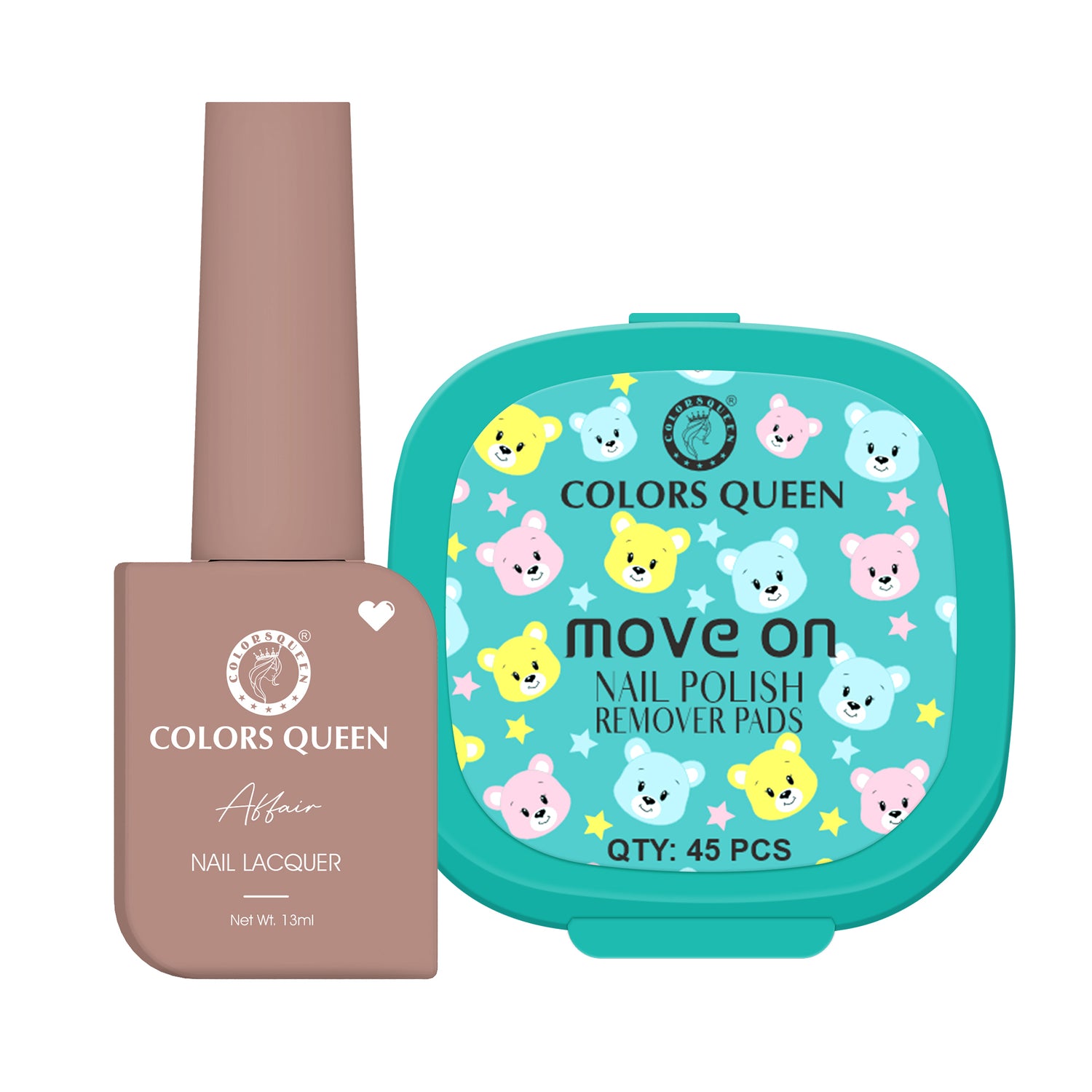 Affair Nail Paint &amp; Polish Remover Pads Combo – Your Confidence Key to Flawless Nails