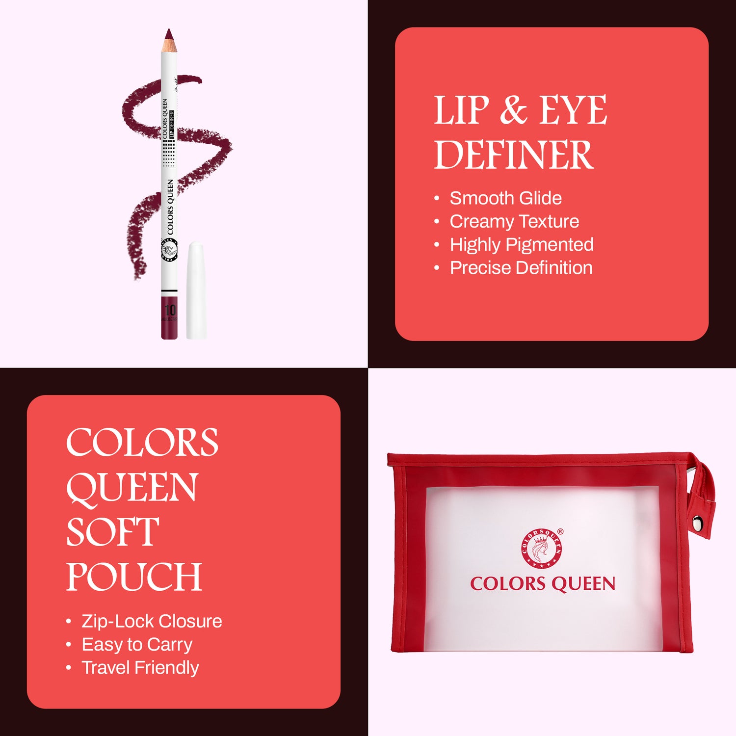 Colors Queen Rakhi Combo Kit - The Best Rakhi Gift for Sister