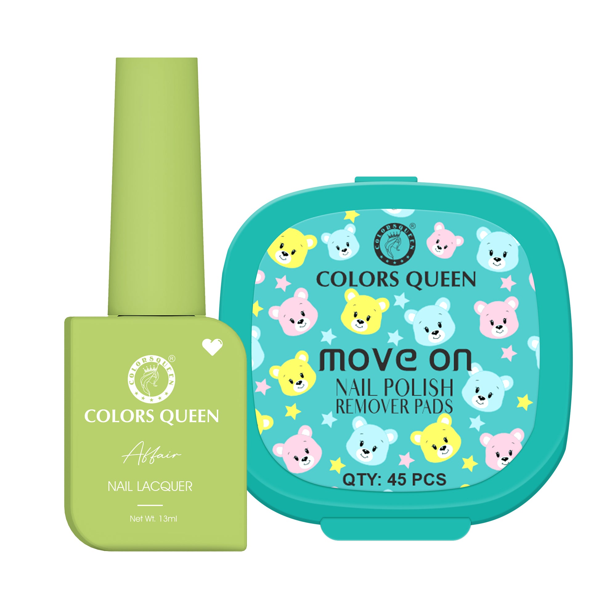 Affair Nail Paint &amp; Polish Remover Pads Combo – Your Confidence Key to Flawless Nails