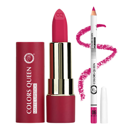 Creamy Matte Lipstick with Define Lip Liner Duo