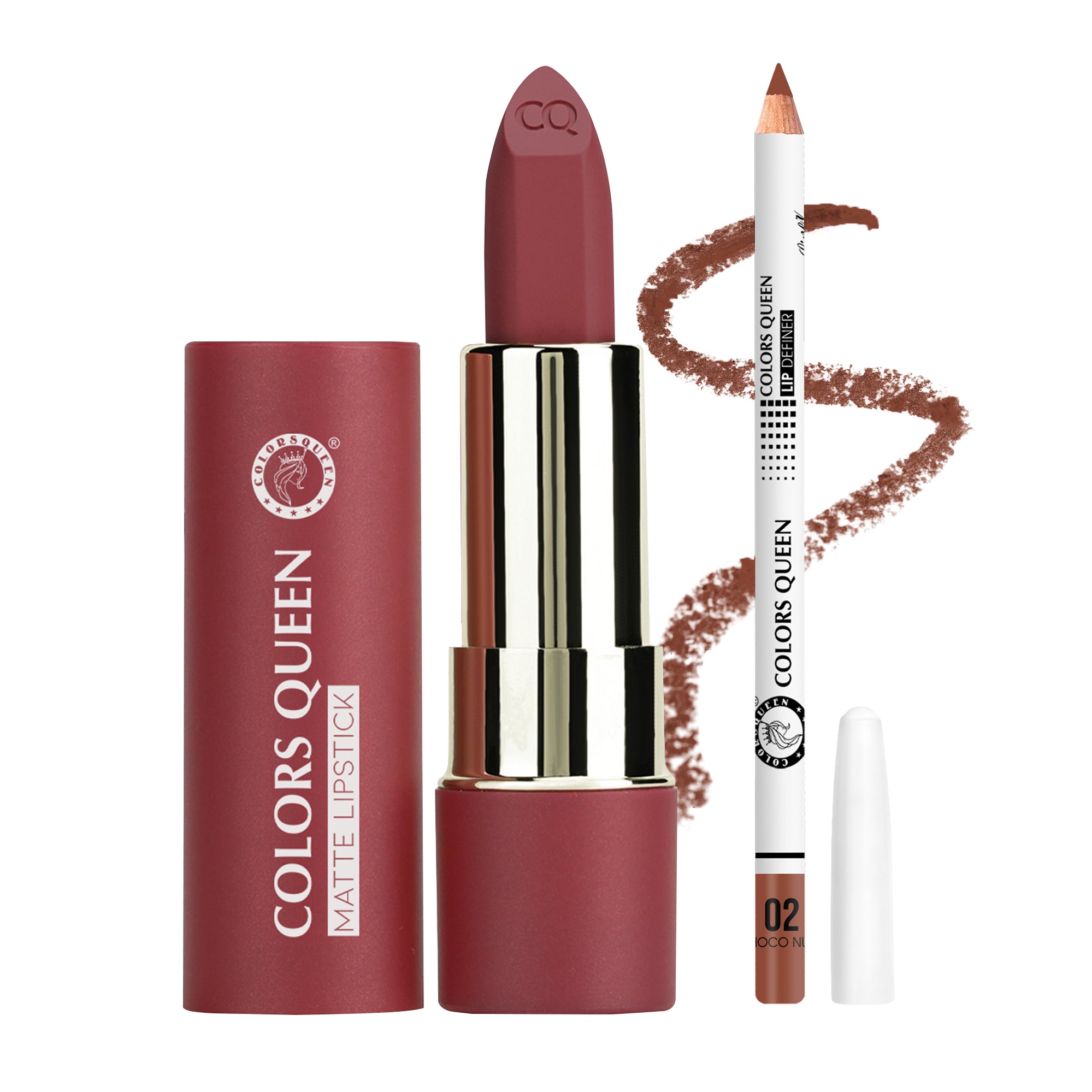 Creamy Matte Lipstick with Define Lip Liner Duo