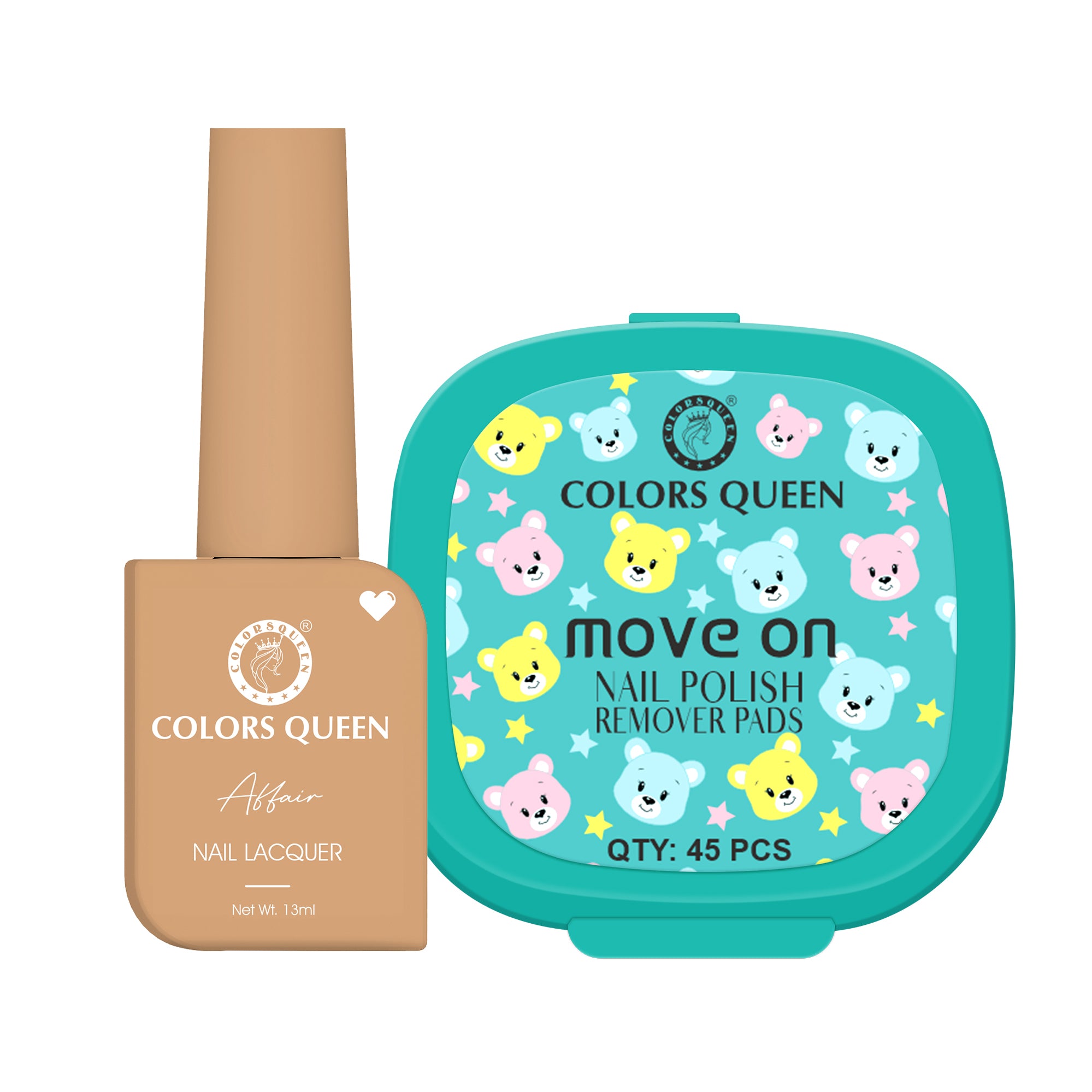 Affair Nail Paint &amp; Polish Remover Pads Combo – Your Confidence Key to Flawless Nails