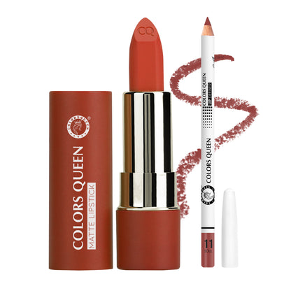 Creamy Matte Lipstick with Define Lip Liner Duo
