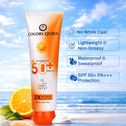 Sunshield Pro Sunscreen - Lightweight SPF 50 Sun Protection