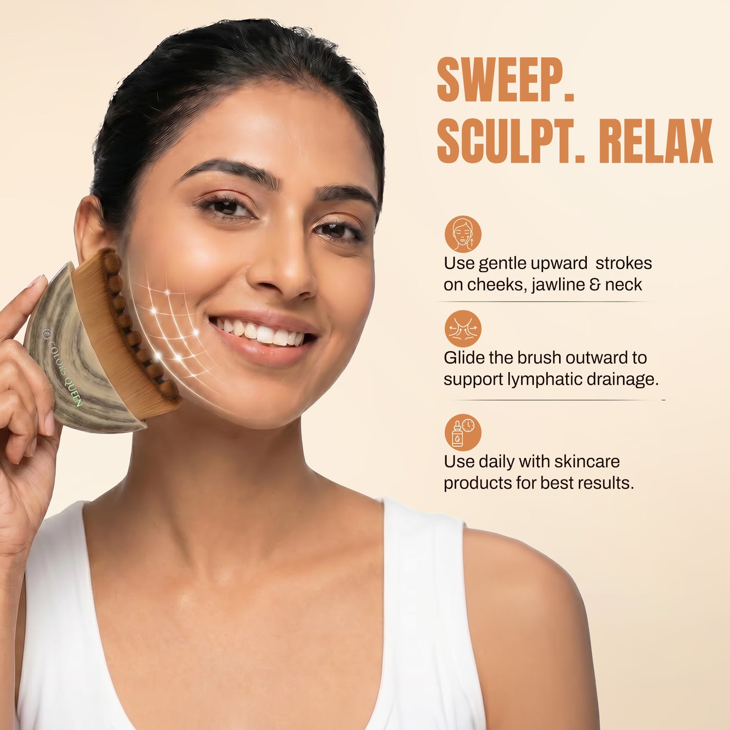  Lymphatic Contour Face Brush