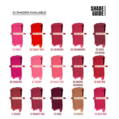 Color Stay Non-Transfer Lipstick – 31 Shades
