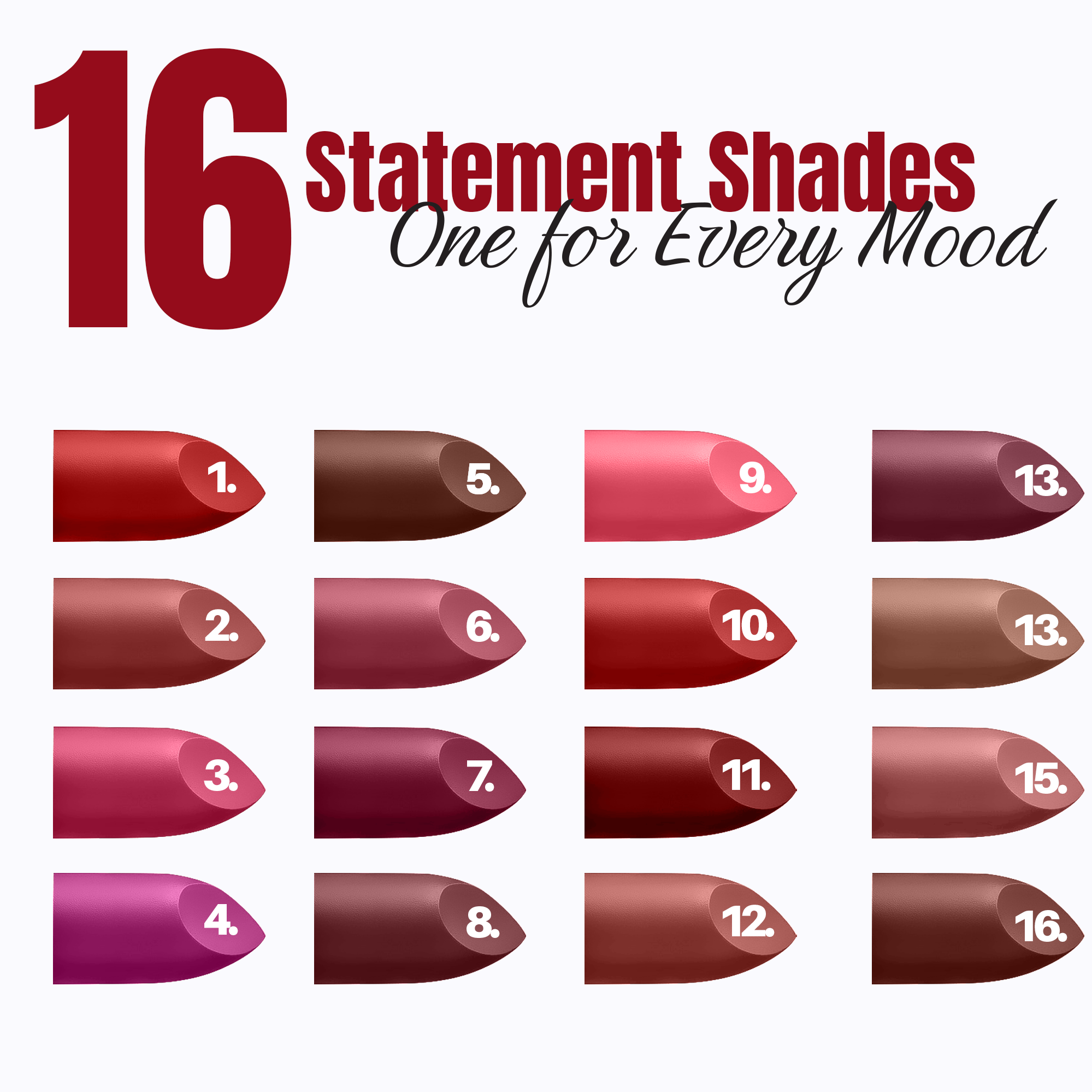 Luxury Matte Non-Transfer Lipstick – Waterproof &amp; Bold