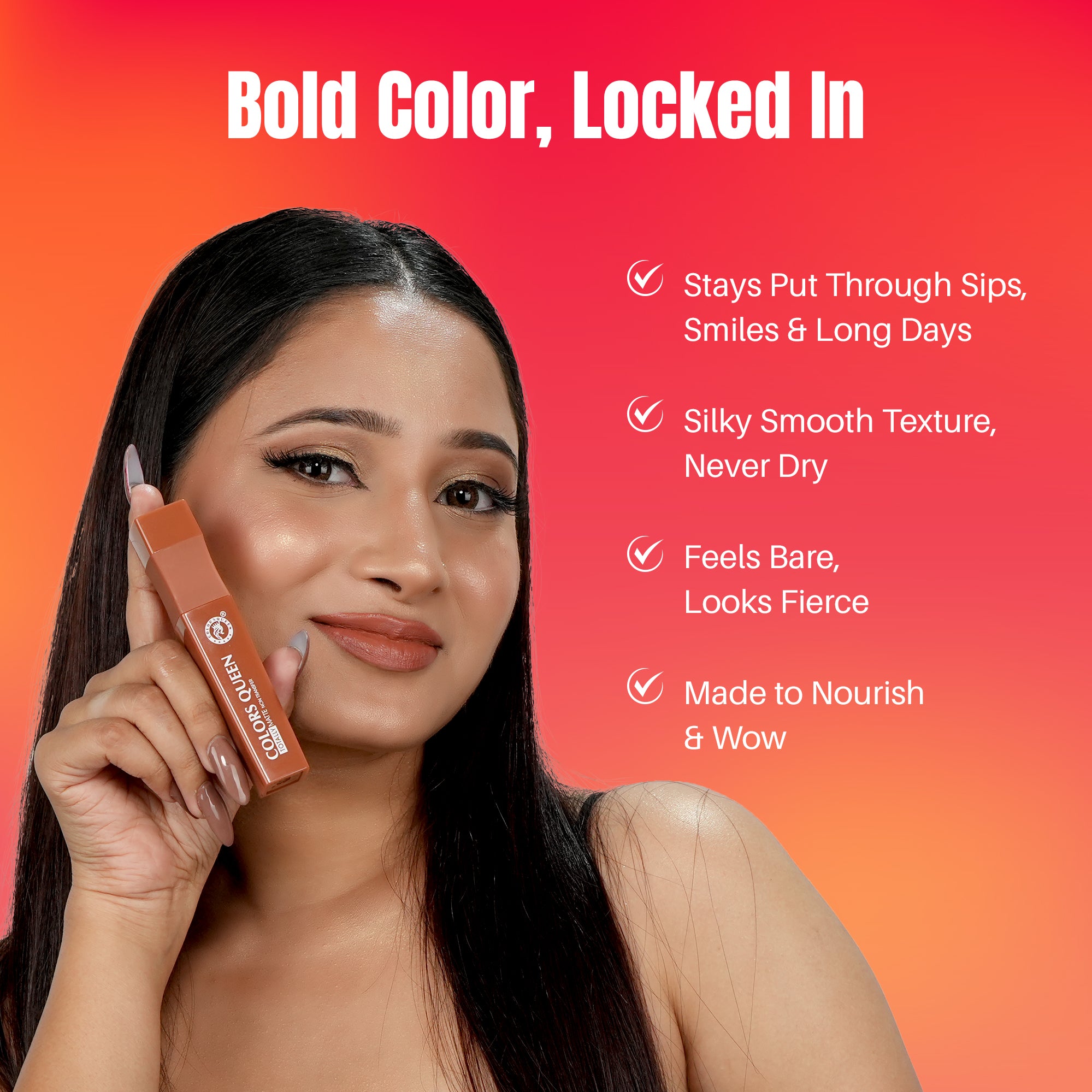 Totally Matte Non-Transfer Lipstick – 21 Hydrating Shades