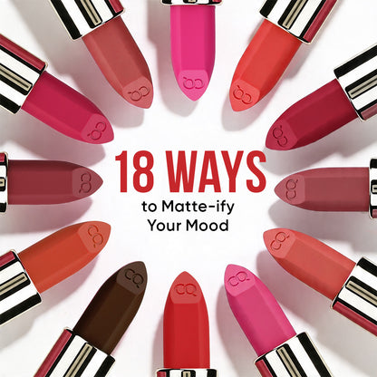 Lippie Creamy Matte Lipstick - Smooth Swipe On, Soft Lips All Day