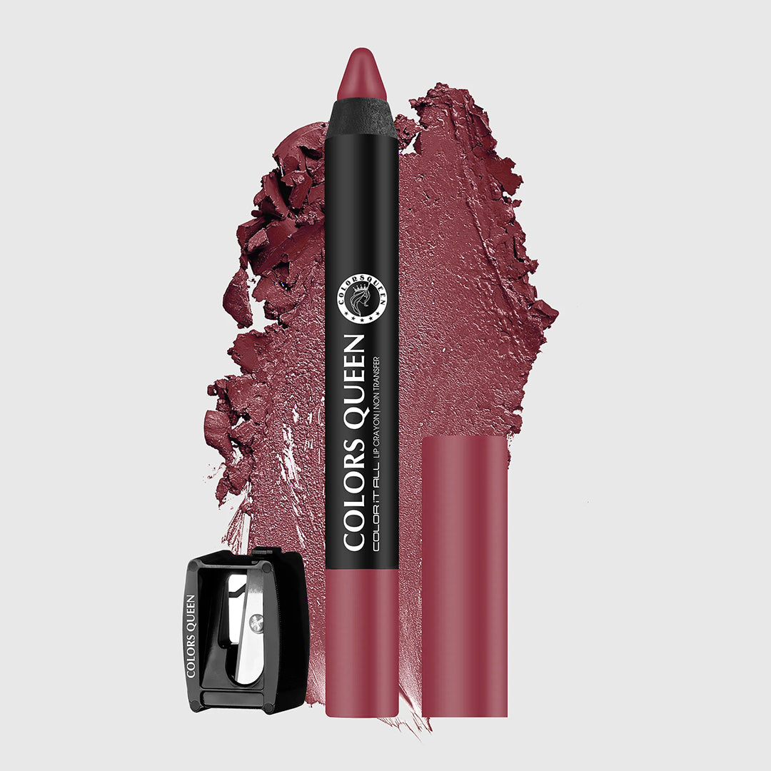 Color It All Long Lasting Crayon Lipstick – Non Transfer &amp; Waterproof Formula