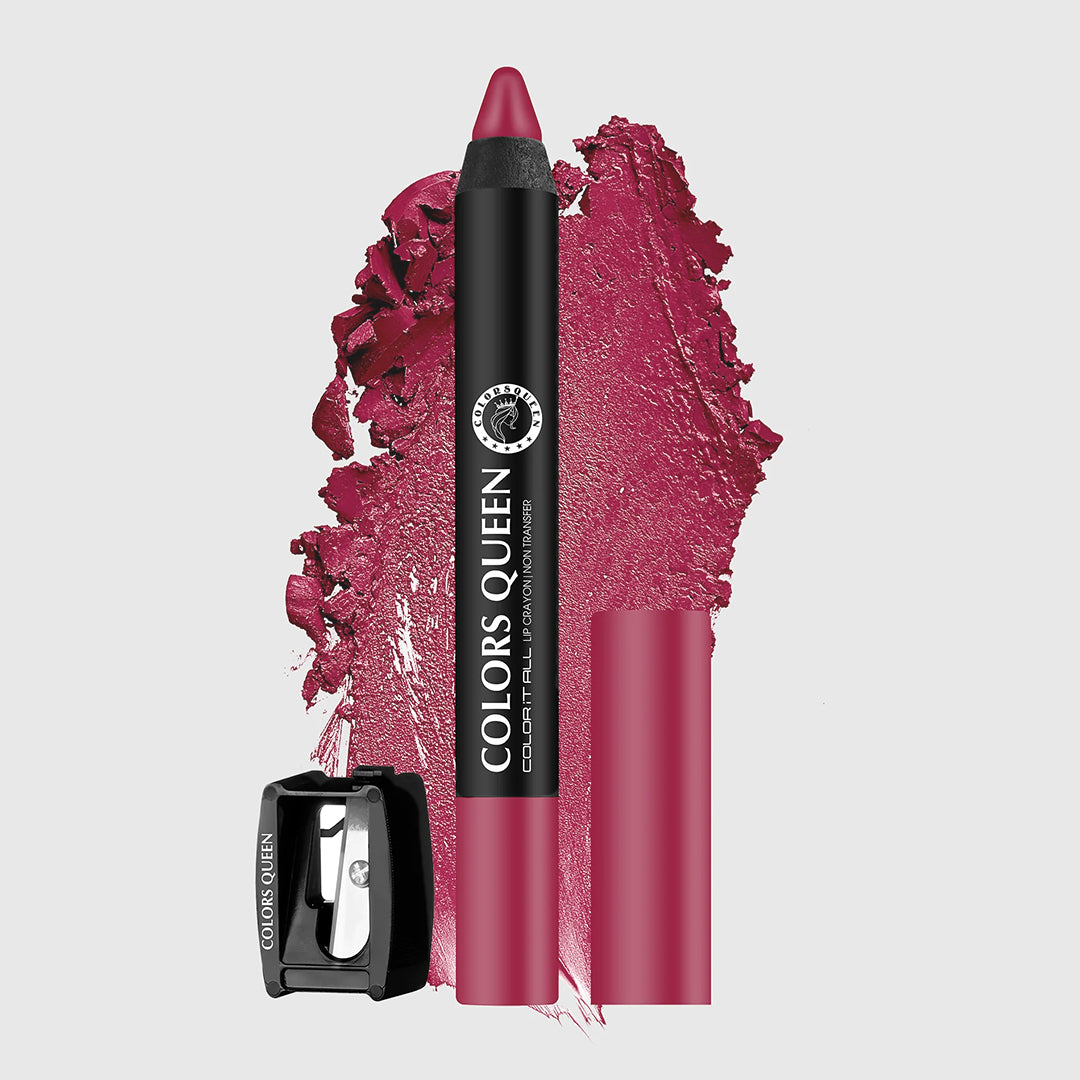 Color It All Long Lasting Crayon Lipstick – Non Transfer &amp; Waterproof Formula