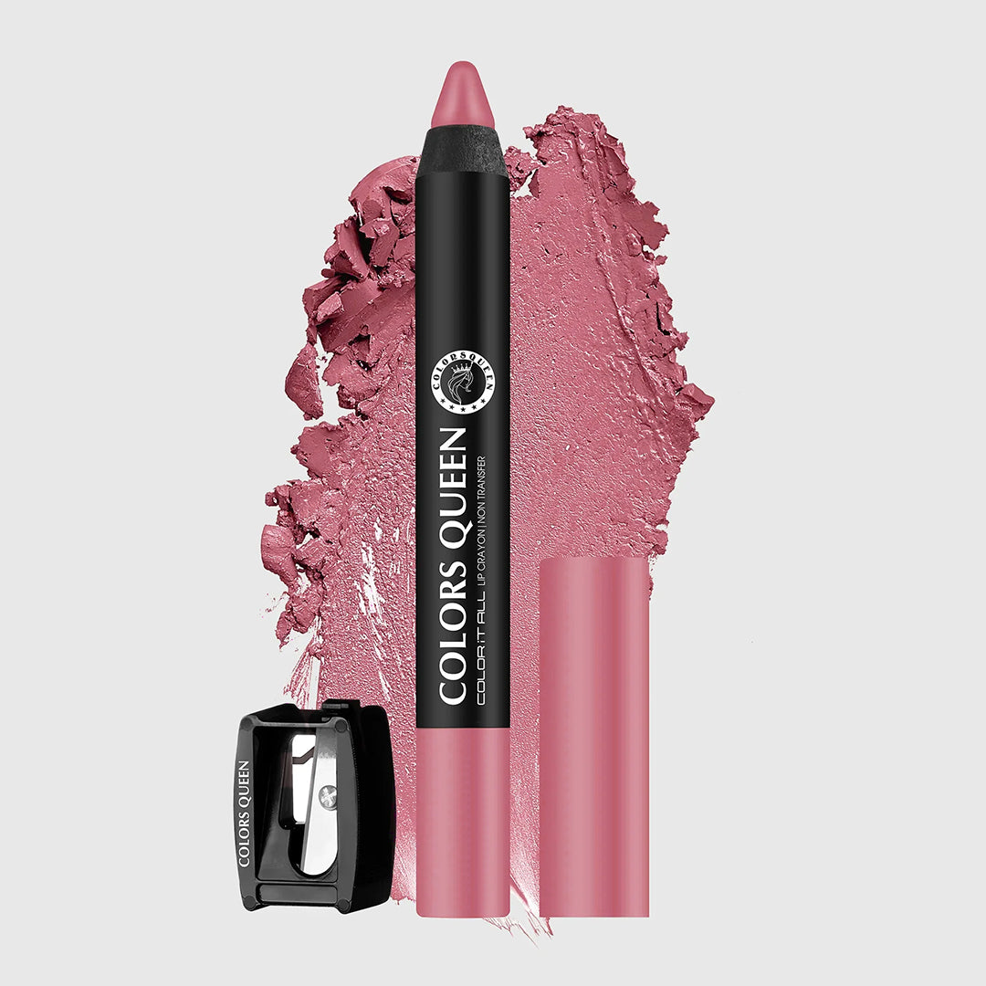 Color It All Long Lasting Crayon Lipstick – Non Transfer &amp; Waterproof Formula