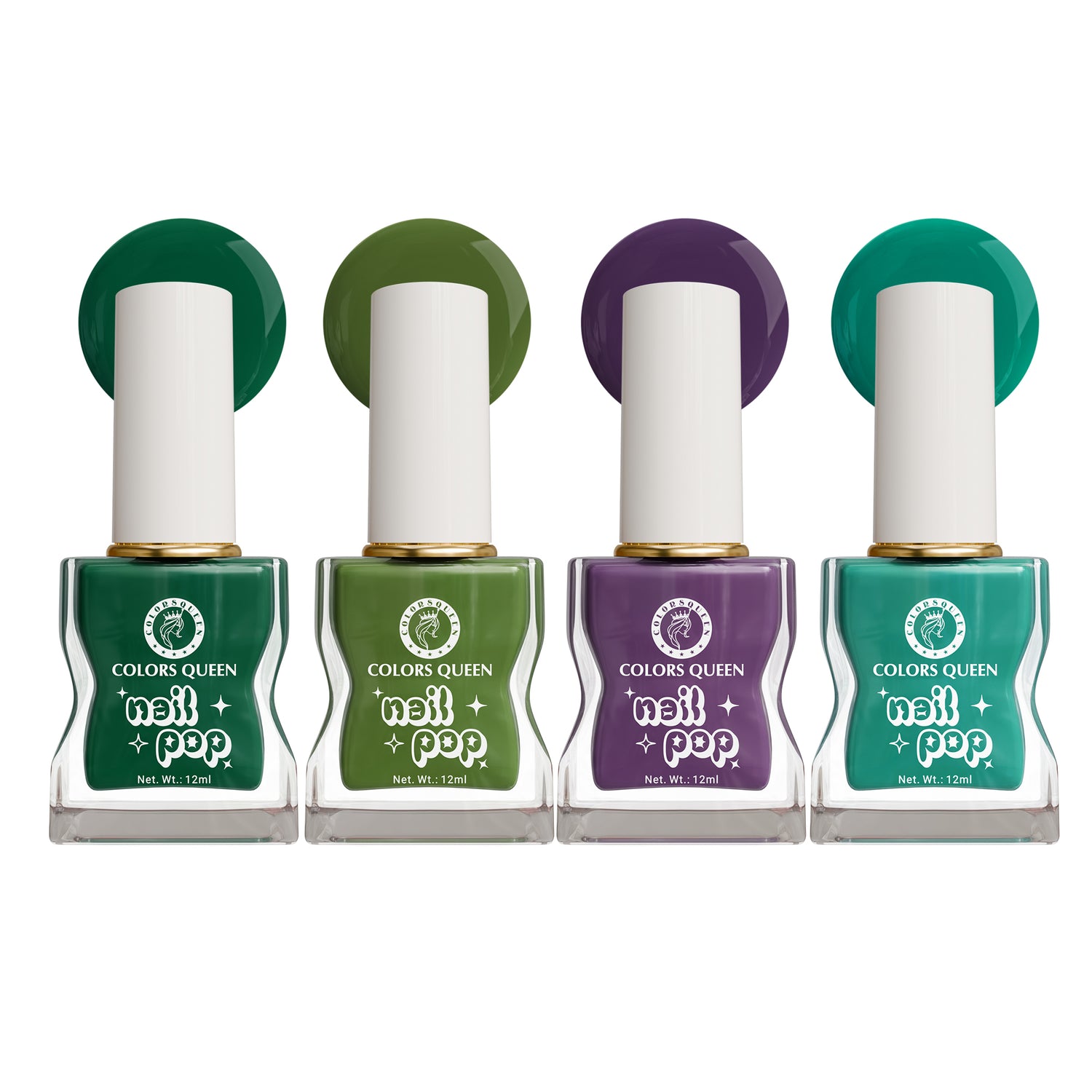 Nail Pop Nail Polish Combo with Rich, Vibrant Shades