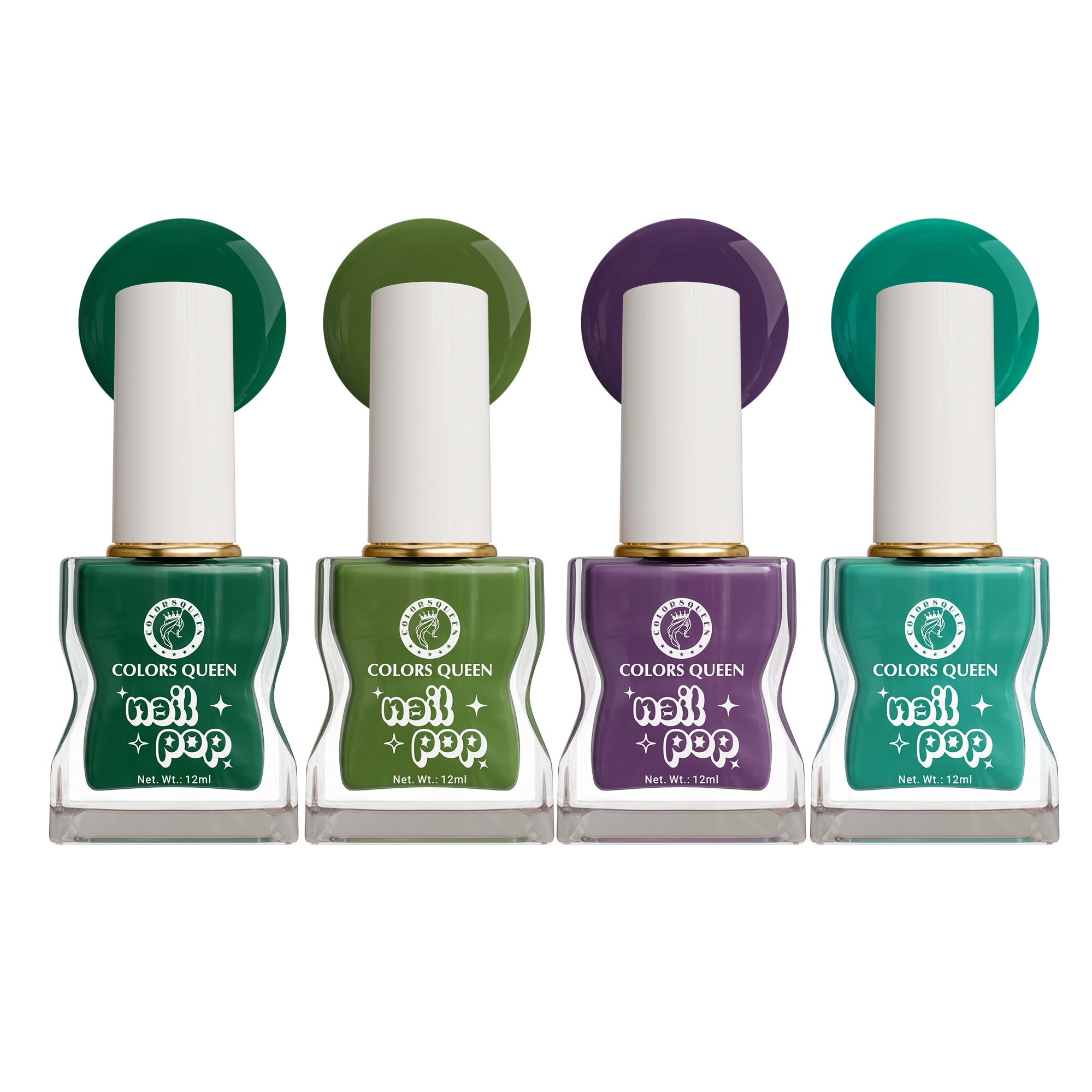 Nail Pop Nail Polish Combo with Rich, Vibrant Shades