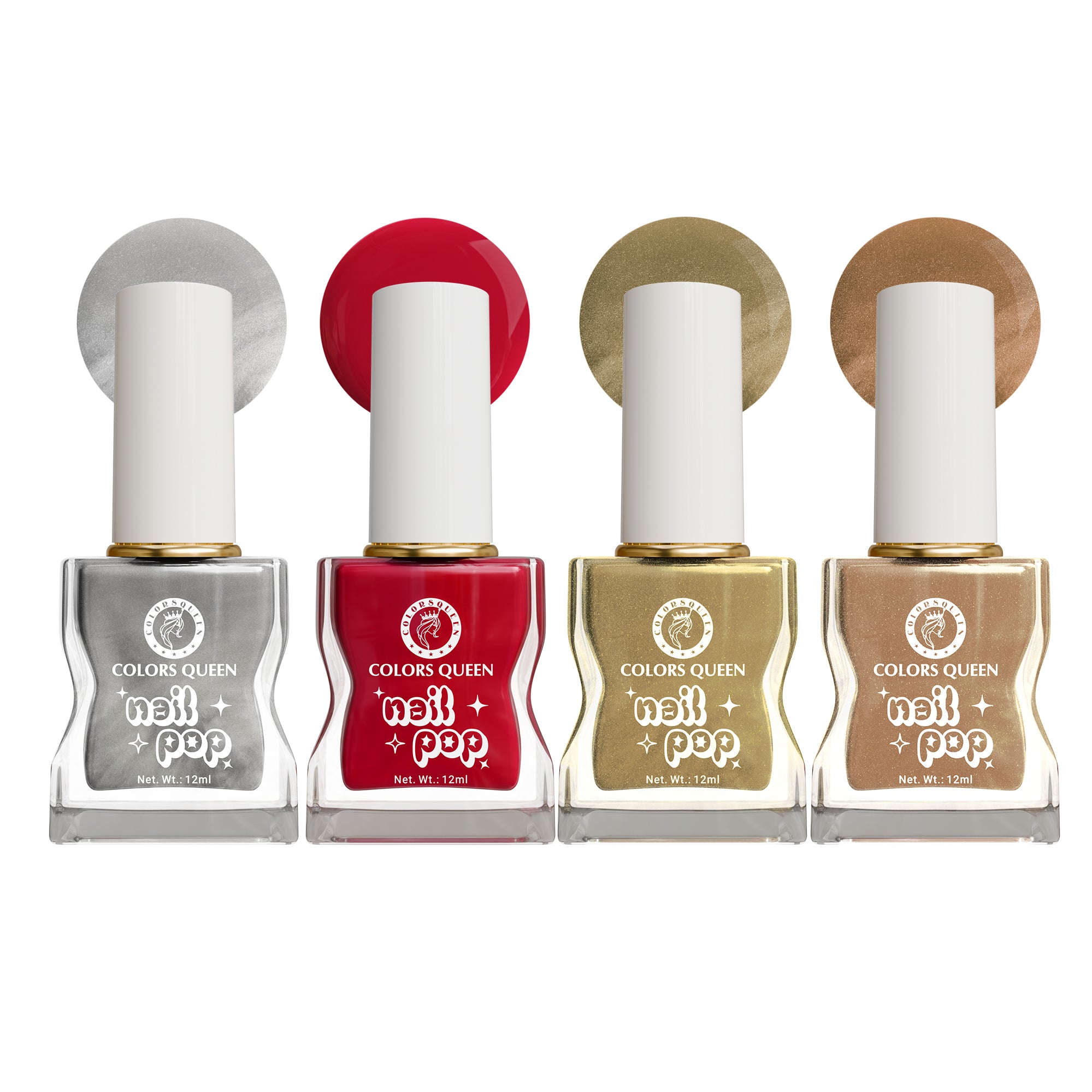 Nail Pop Nail Polish Combo with Rich, Vibrant Shades