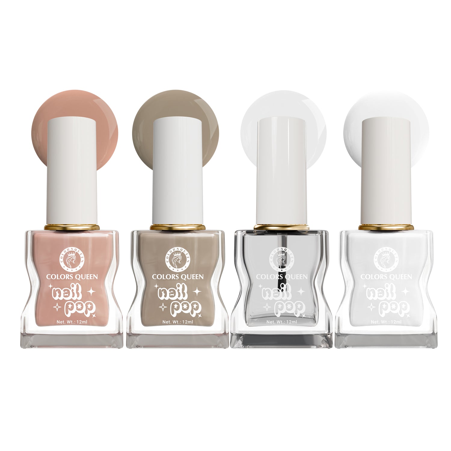 Nail Pop Nail Polish Combo with Rich, Vibrant Shades