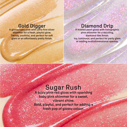 Colors Queen Lip Luminizer Gloss for Shiny, Hydrated &amp; Plump Lips