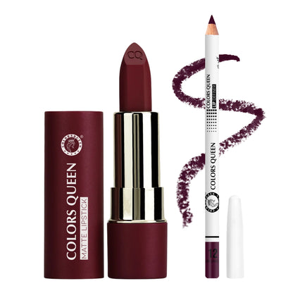 Creamy Matte Lipstick with Define Lip Liner Duo