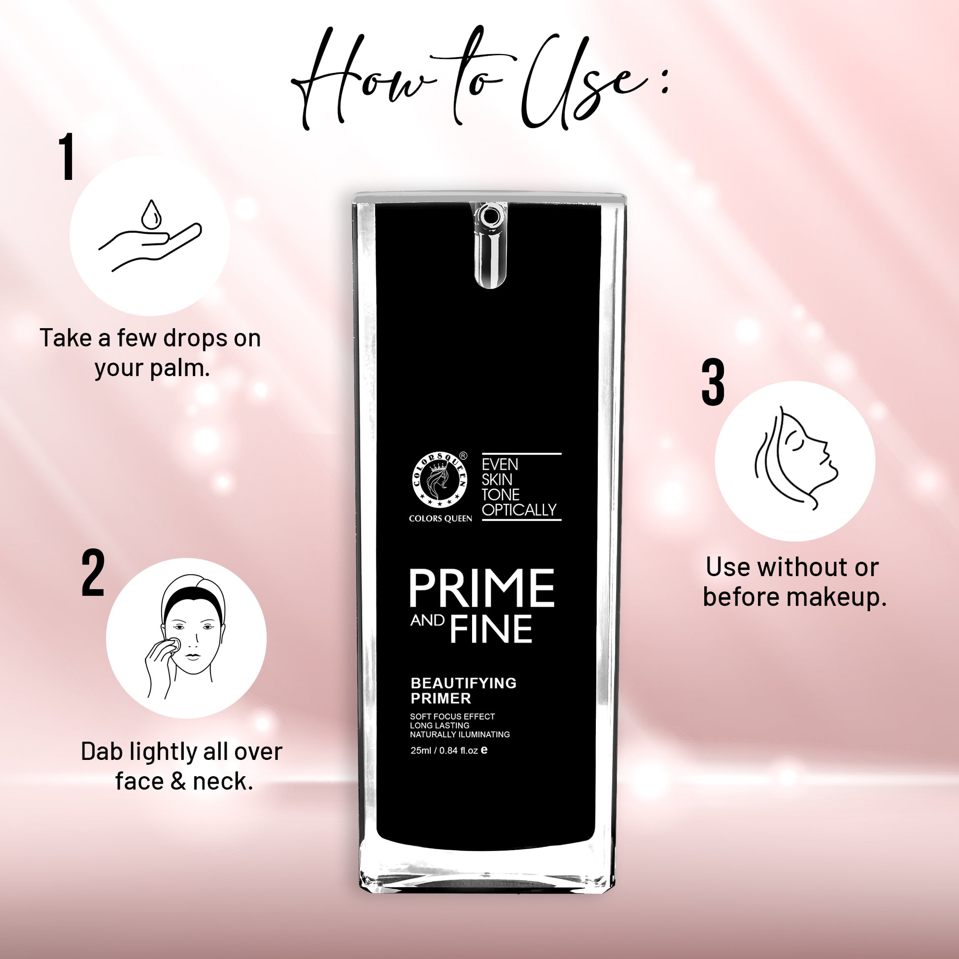 Colors Queen Prime and Fine Beautifying Primer