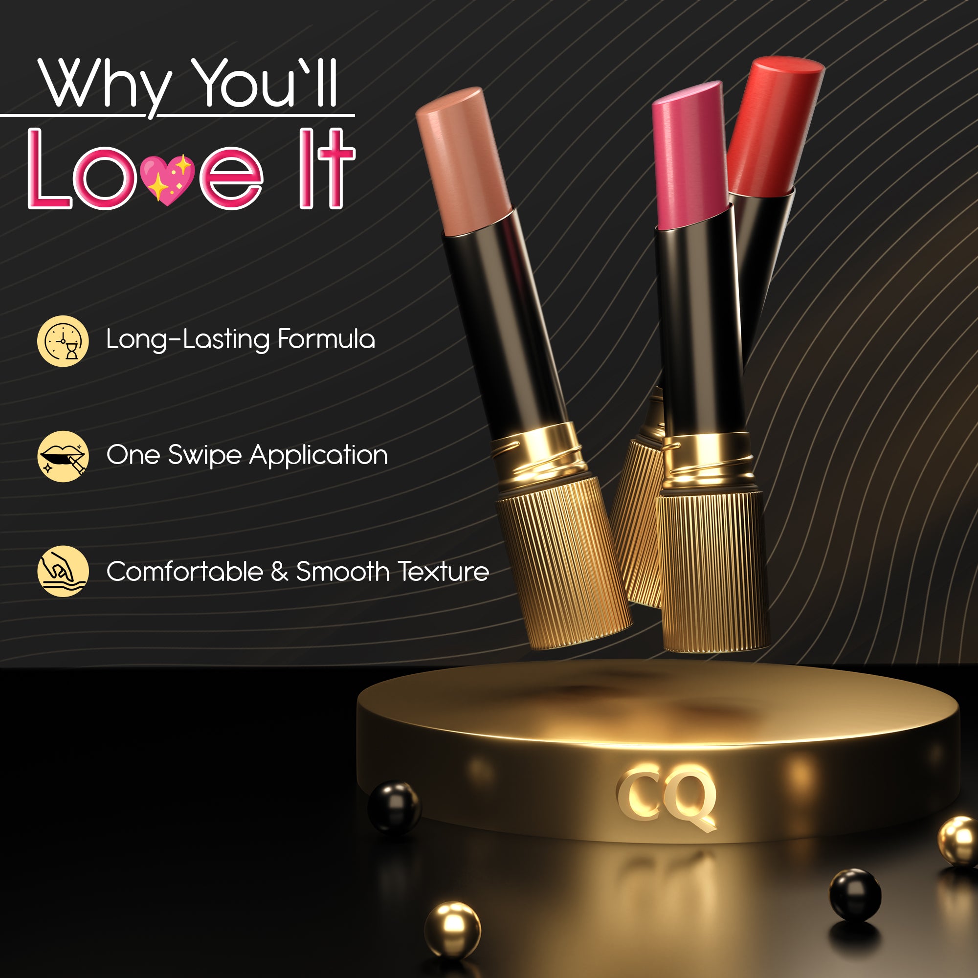 Hold-Up Full-Day Non-Transfer Lipstick - Lightweight