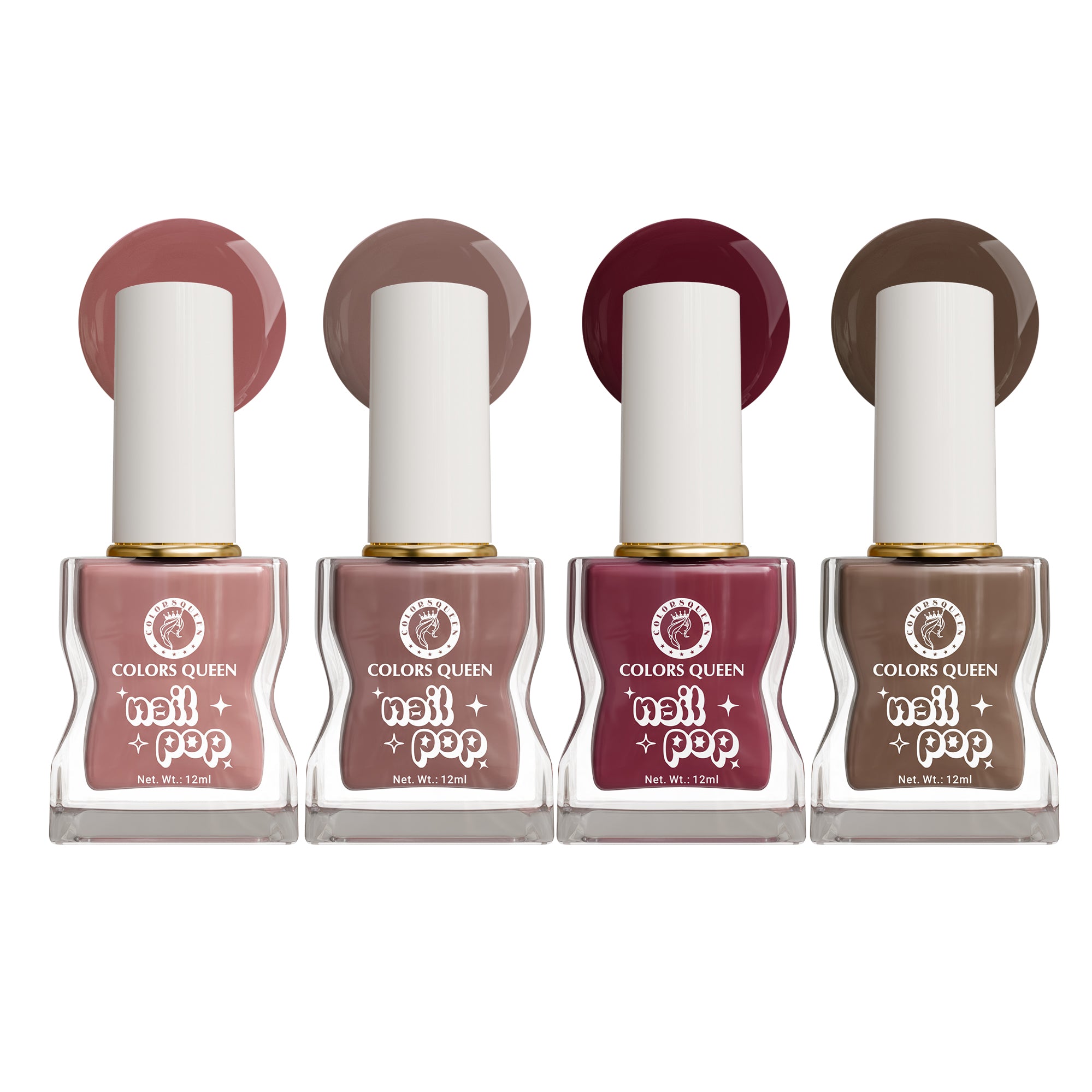 Nail Pop Nail Polish Combo with Rich, Vibrant Shades