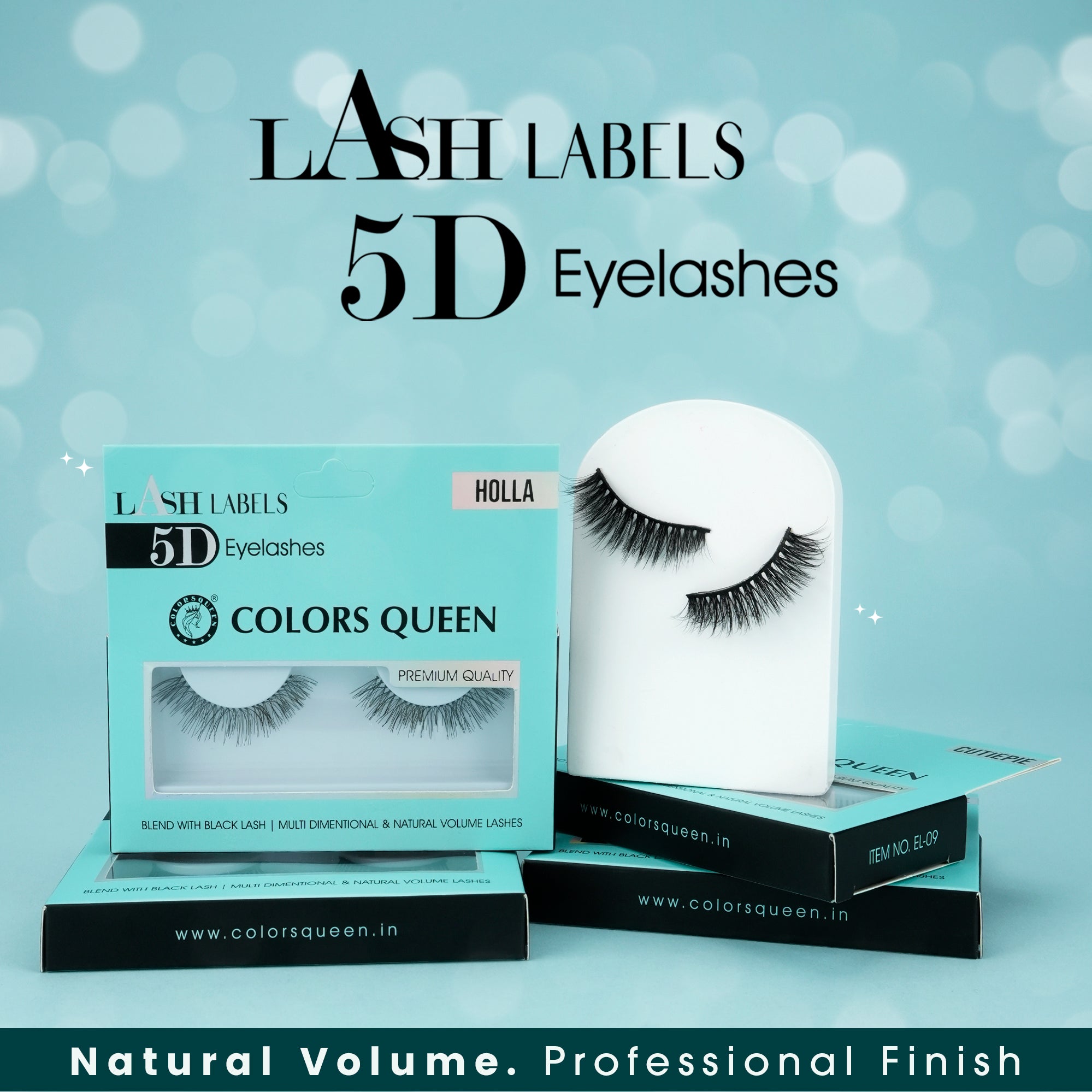 Lash Label 5D Natural Hair Eyelashes | 1 Pair