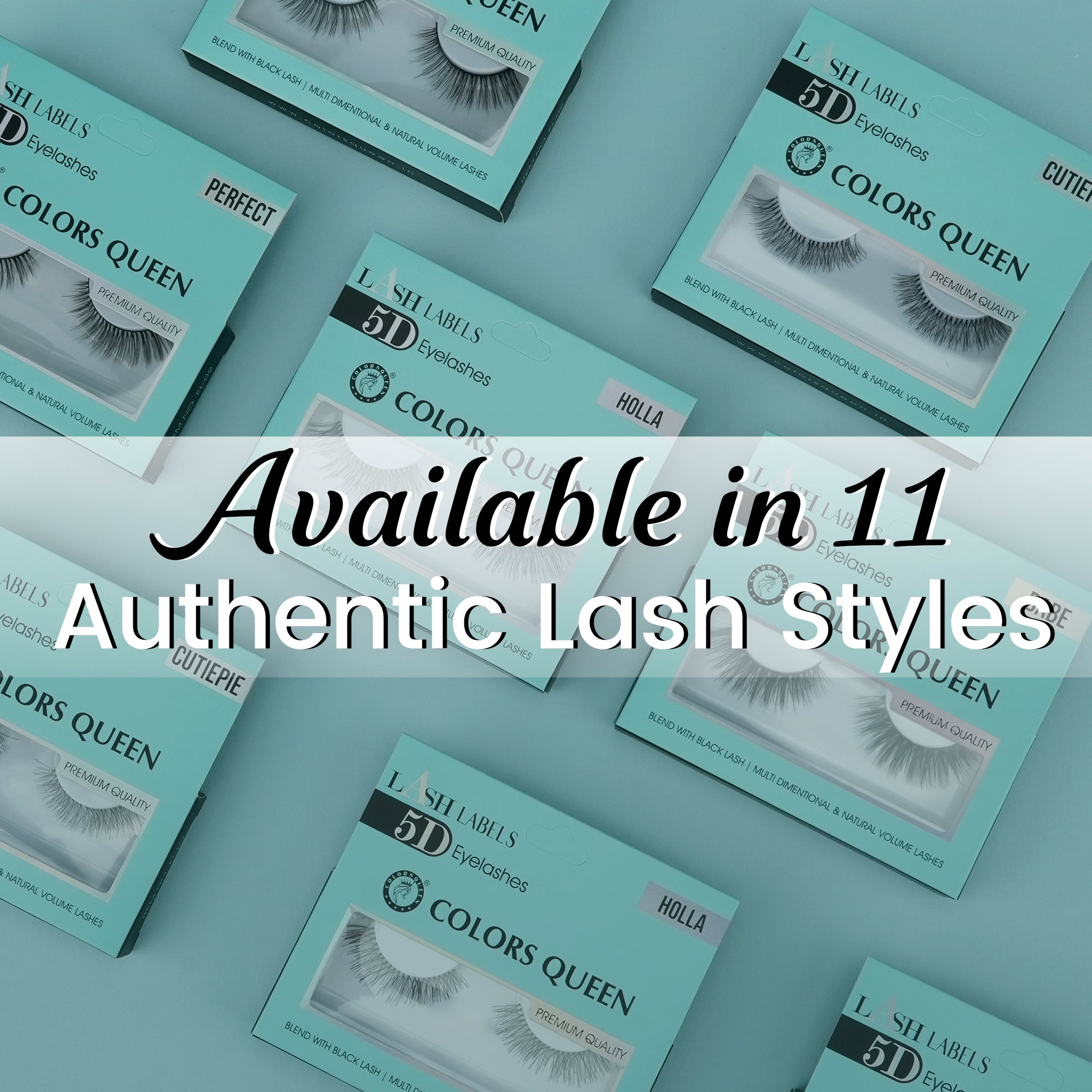 Lash Label 5D Natural Hair Eyelashes | 1 Pair
