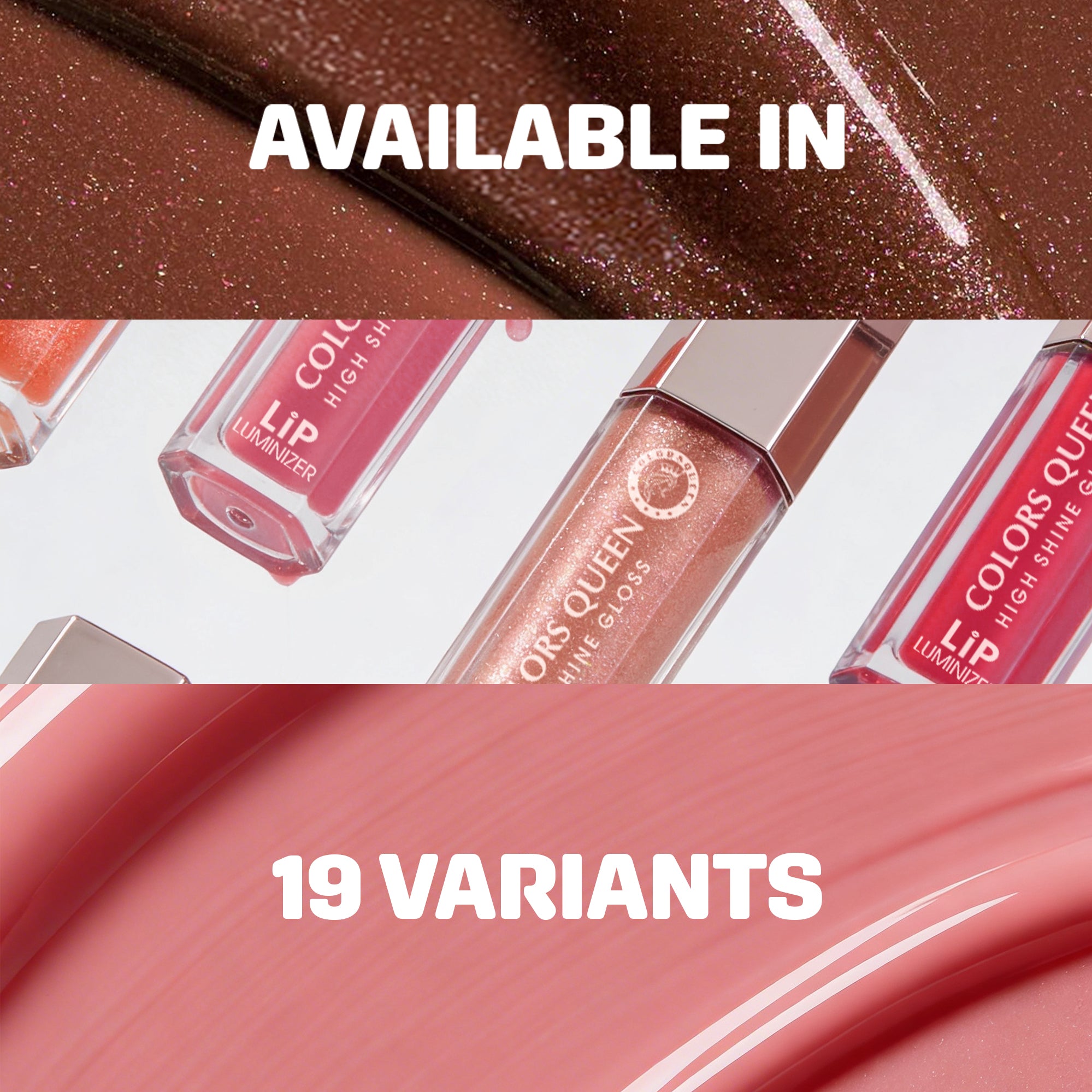 Colors Queen Lip Luminizer Gloss for Shiny, Hydrated &amp; Plump Lips