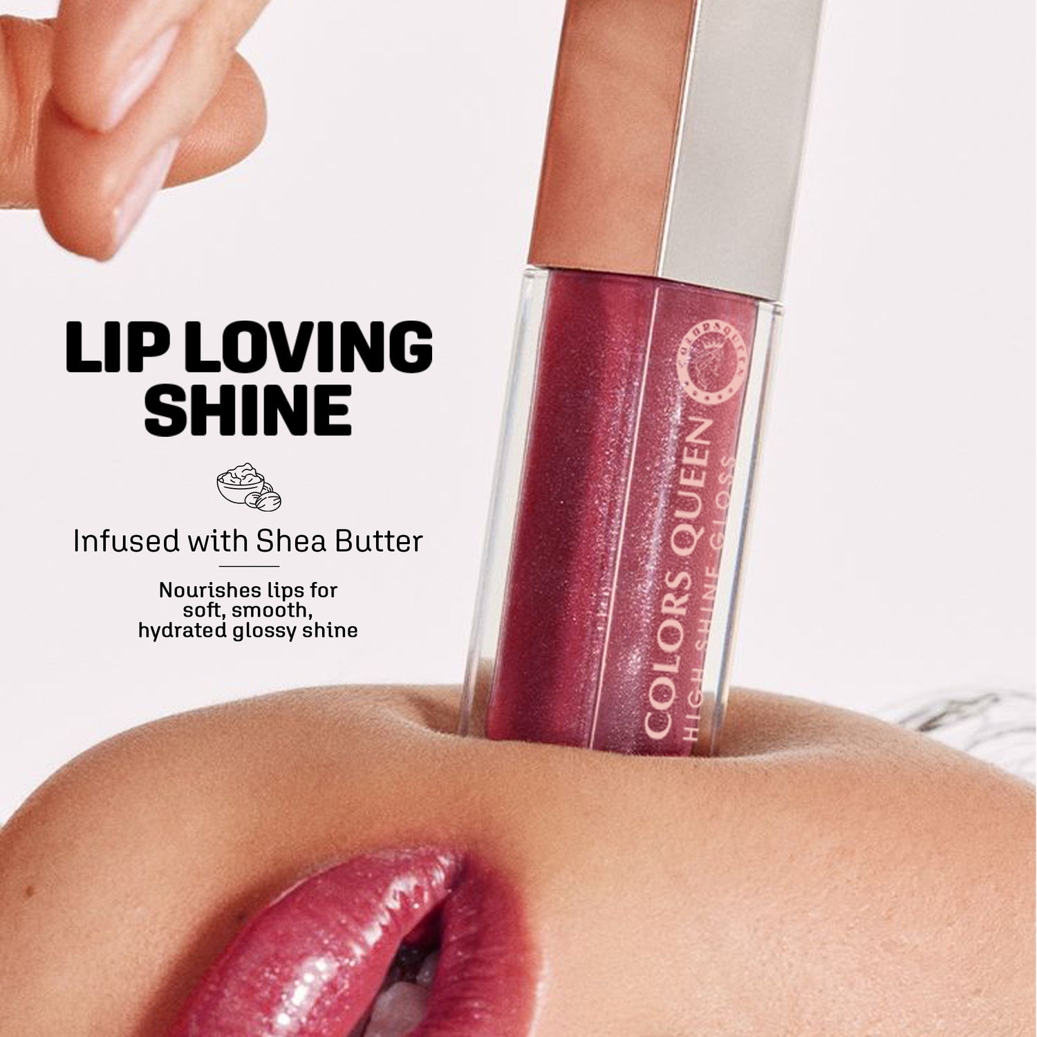 Colors Queen Lip Luminizer Gloss for Shiny, Hydrated &amp; Plump Lips