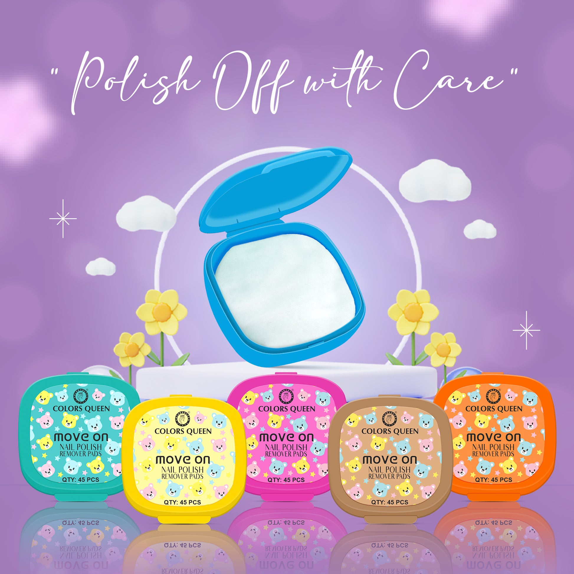 Move On Nail Polish Remover Pads