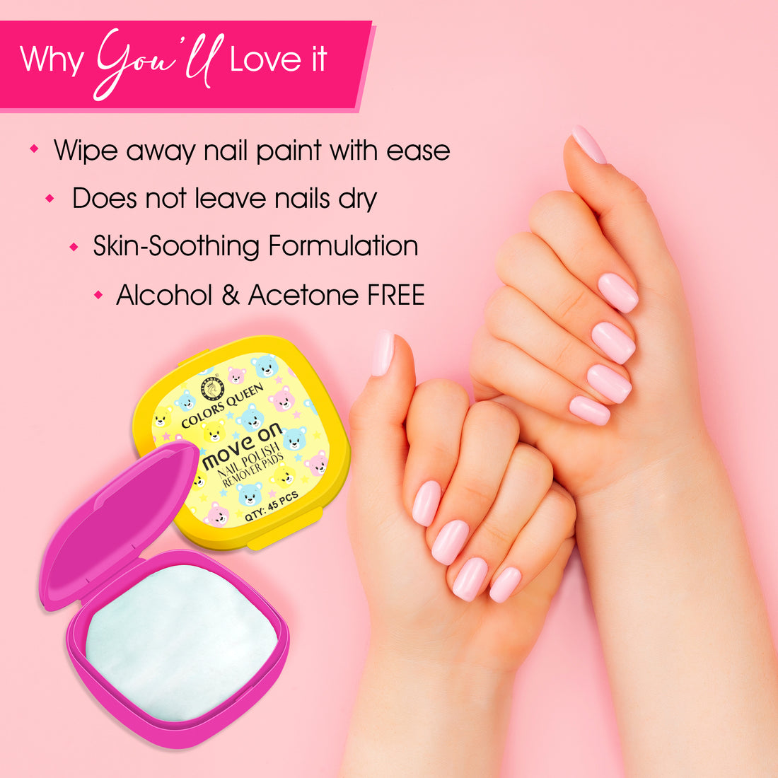 Affair Nail Paint &amp; Polish Remover Pads Combo – Your Confidence Key to Flawless Nails
