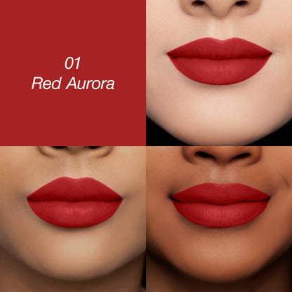 Lippie Creamy Matte Lipstick - Smooth Swipe On, Soft Lips All Day