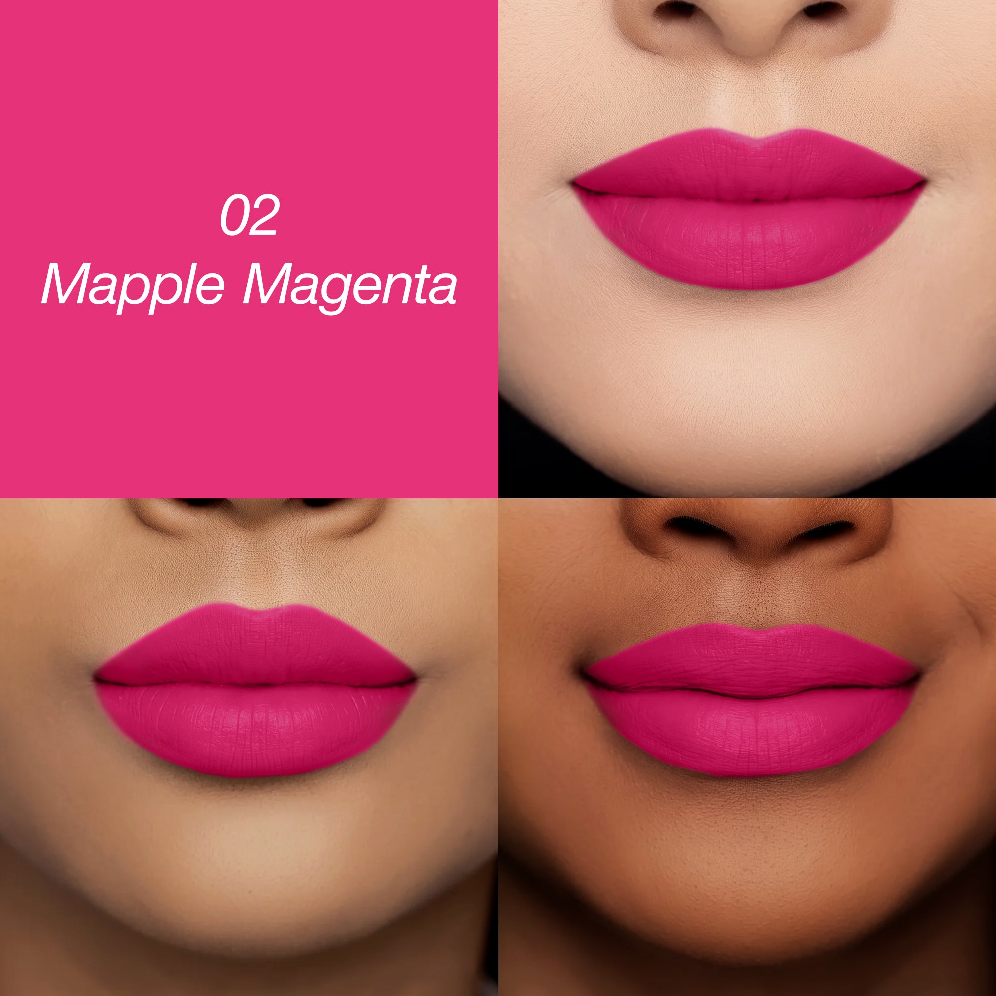 Lippie Creamy Matte Lipstick - Smooth Swipe On, Soft Lips All Day