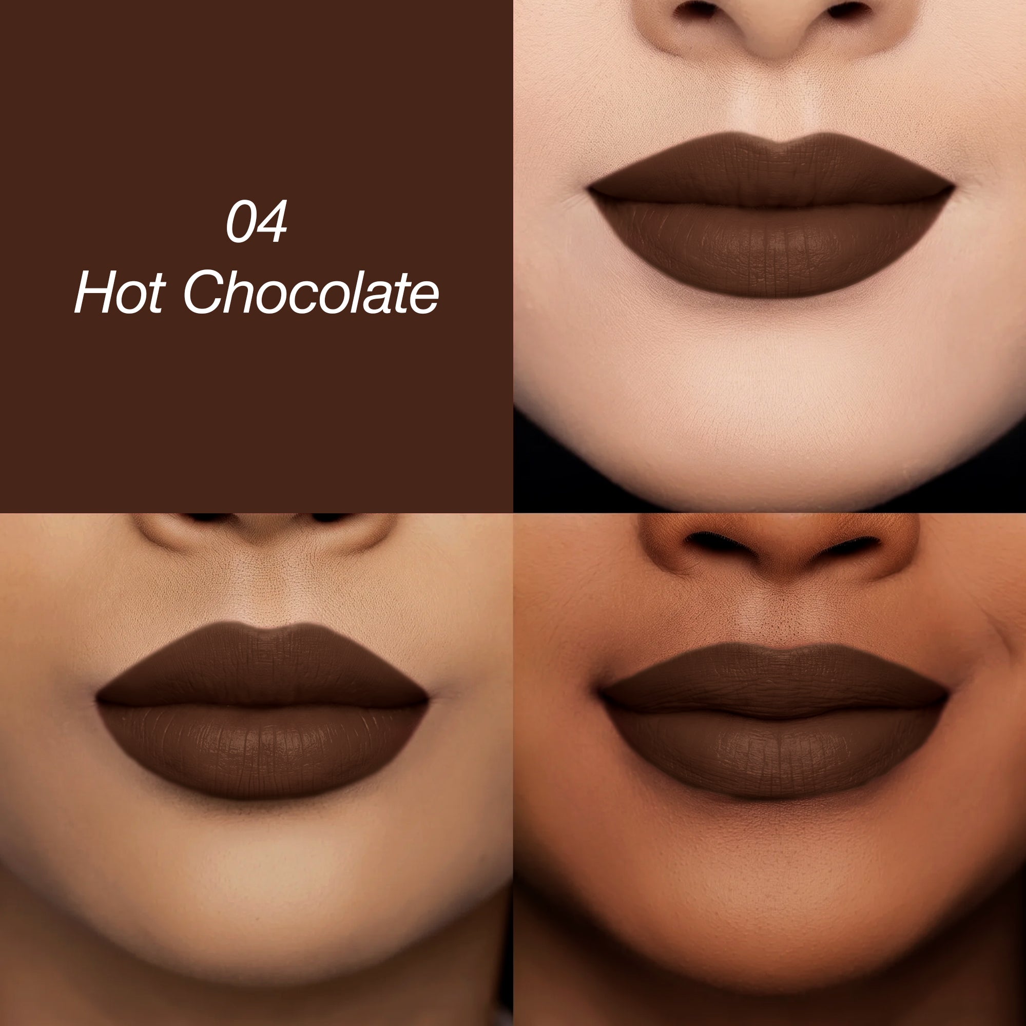 Lippie Creamy Matte Lipstick - Smooth Swipe On, Soft Lips All Day