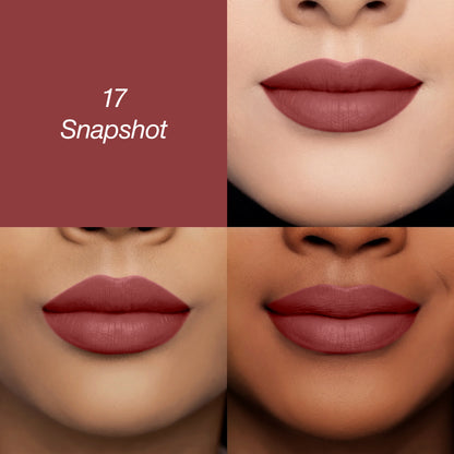 Lippie Creamy Matte Lipstick - Smooth Swipe On, Soft Lips All Day