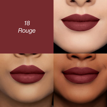 Lippie Creamy Matte Lipstick - Smooth Swipe On, Soft Lips All Day