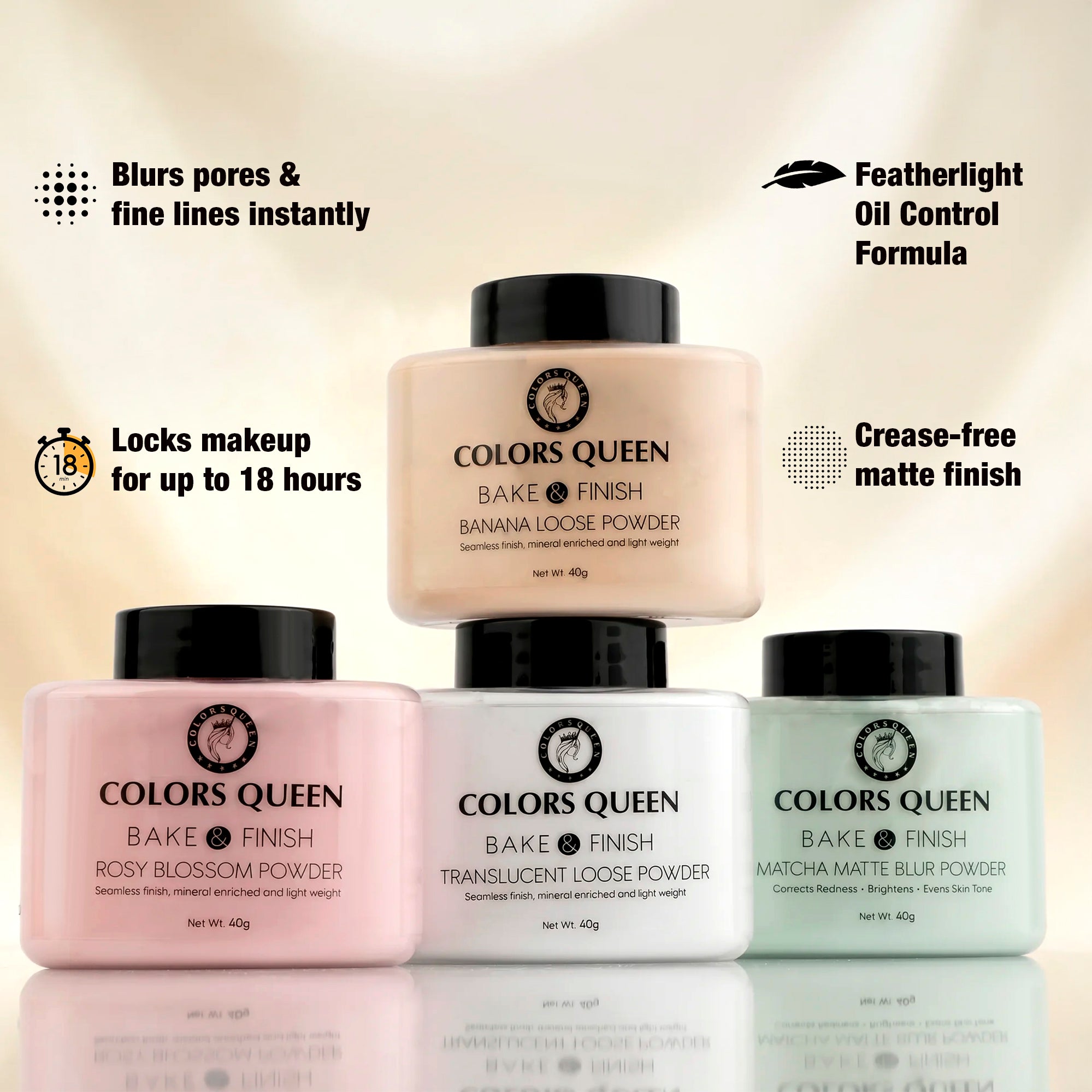 Bake &amp; Finish Loose Powder | 40 Gram