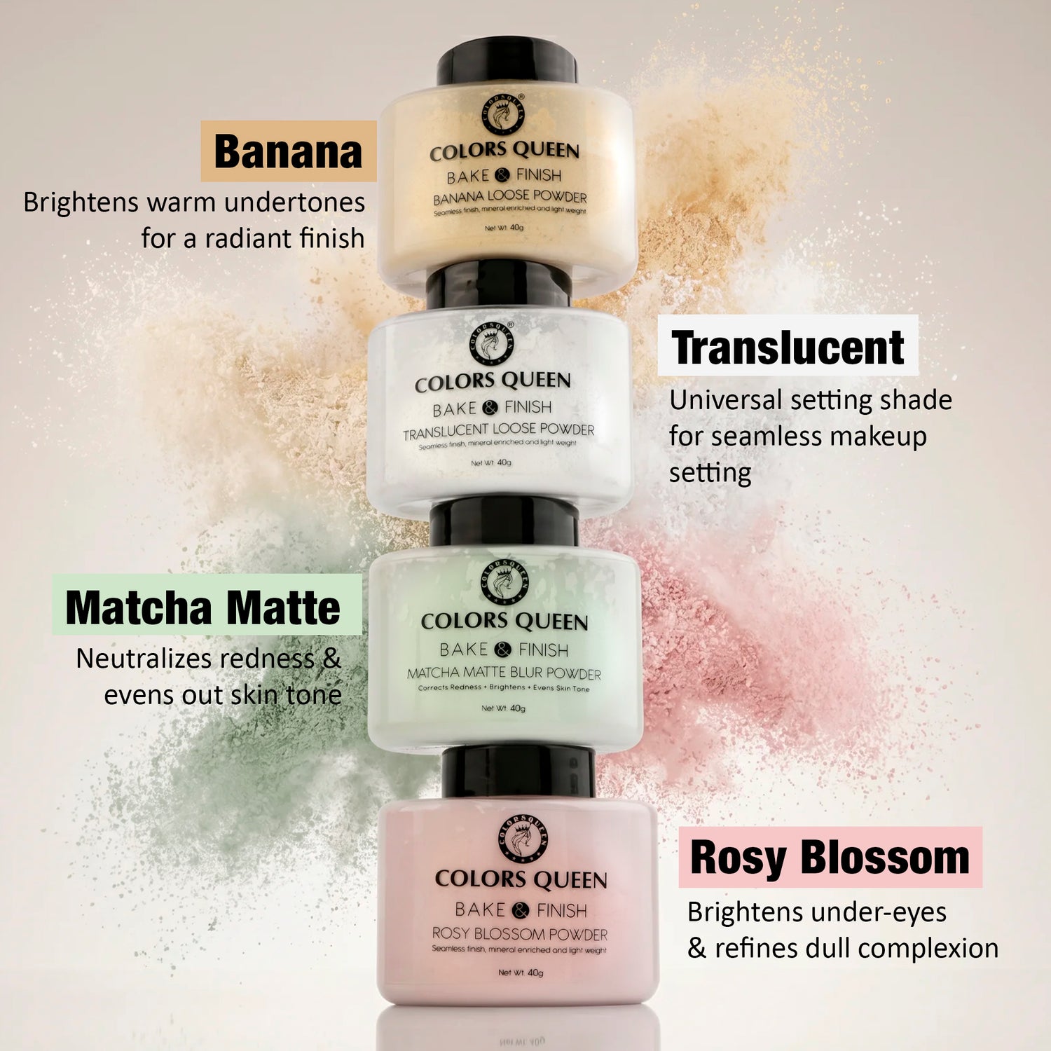 Bake &amp; Finish Loose Powder | 40 Gram
