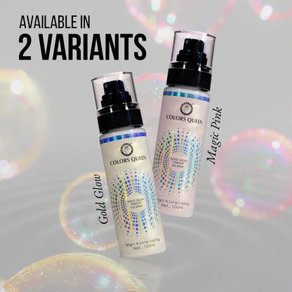Colors Queen Gold Glow Makeup Fixer Spray