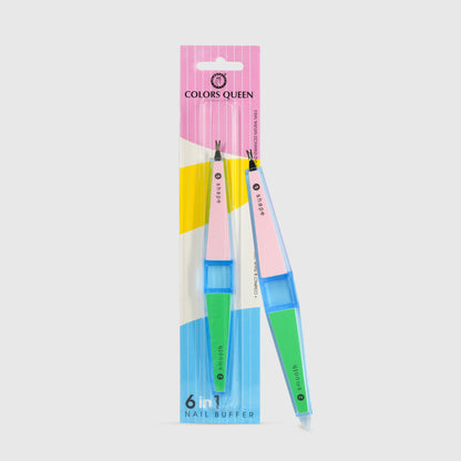 Colors Queen 6 in 1  nail buffer