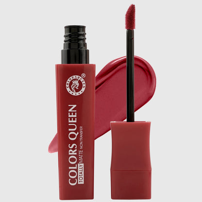 Colors Queen Totally Matte Non-Transfer Lipstick 