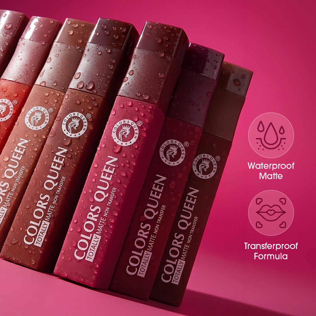 Colors Queen Totally Matte Non-Transfer Lipstick 