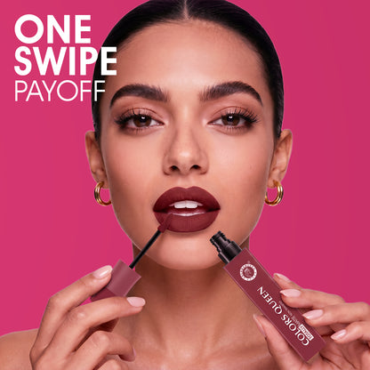 Colors Queen Totally Matte Non-Transfer Lipstick 