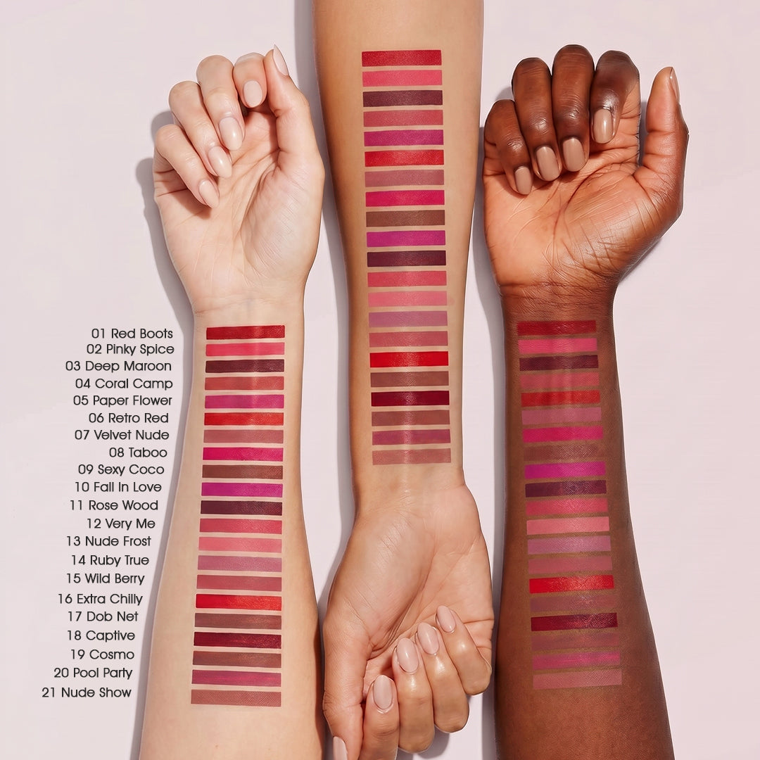 Colors Queen Totally Matte Non-Transfer Lipstick 