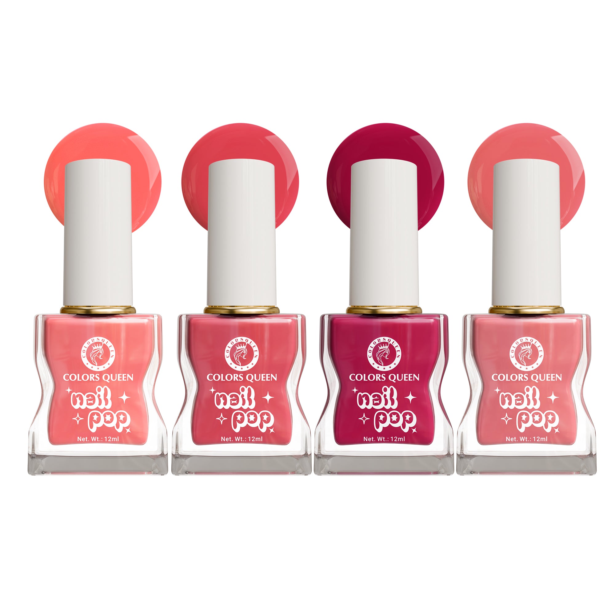 Nail Pop Nail Polish Combo with Rich, Vibrant Shades